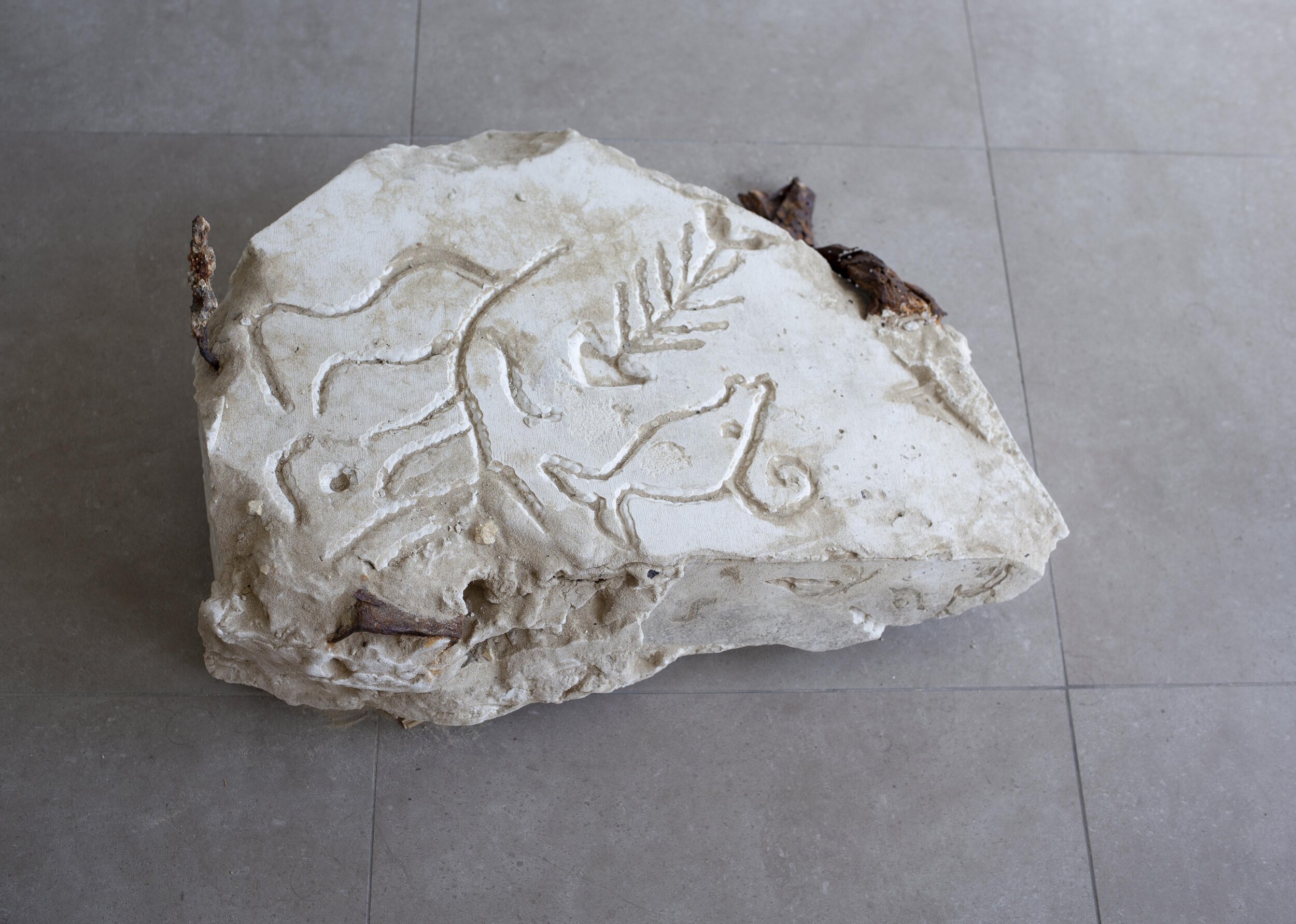 Details from the ‘Achitofel’ Exhibition, 2020. Photo by Oded Yones